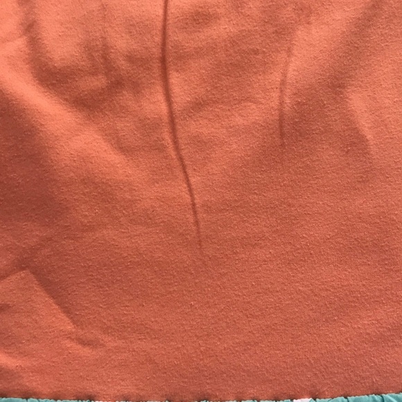 LILLY PULITZER Size M orange combo strapless dress - Picture 6 of 8